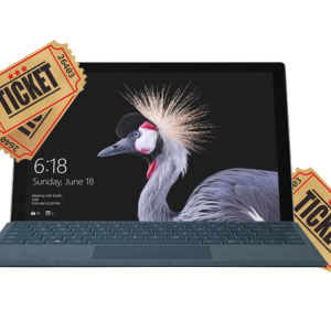 Microsoft Surface Pro 5 Raffle Ticket